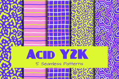 Acid Y2k Seamless Patterns &amp; Digital Papers Product Image 1