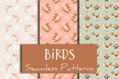 Birds Seamless Patterns Product Image 1