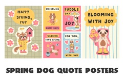 Spring Dog Quote Posters Product Image 1