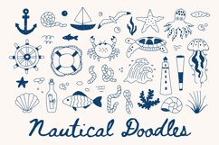 Nautical Doodle Elements PNG Clipart Product Image 1