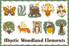 Mystic Woodland Elements PNG Clipart Product Image 1