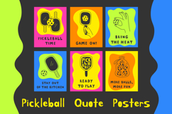 Pickleball Quote Posters Product Image 1
