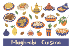Maghrebi Cuisine PNG Clipart Product Image 1