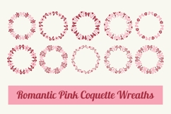 Romantic Pink Coquette Wreaths Product Image 1