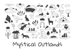 Mystical Outlands PNG Clipart Product Image 1