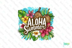 Summer Bundle Sublimation Clipart Product Image 1