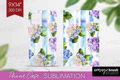 Summer Flowers Phone Case PNG - Floral Case PNG Sublimation Product Image 1