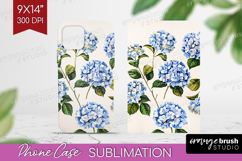 Summer Flowers Phone Case PNG - Floral Case PNG Sublimation Product Image 1