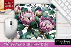 3D Flowers Mouse Pad Sublimation - Summer Mousepad PNG Product Image 1