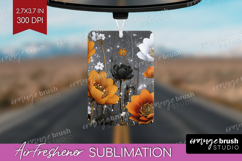 3D Flowers Air Freshener PNG - Summer PNG Sublimation Product Image 1