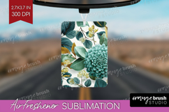 3D Flowers Air Freshener PNG - Summer PNG Sublimation Product Image 1