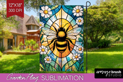 Summer Garden Flag Sublimation - Sping Welcome Sign PNG Product Image 1
