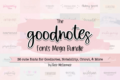 The Goodnotes Font Bundle Volume 1 Product Image 1