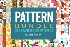 260 SEAMLESS JPG PATTERNS BUNLDE Product Image 1