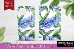 Tropical Flowers Phone Case PNG - Floral Case PNG Product Image 1