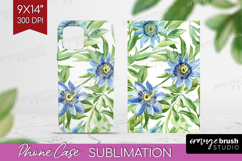 Tropical Flowers Phone Case PNG - Floral Case PNG Product Image 1
