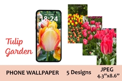 Keukenhof Tulip Aesthetic Phone Wallpapers Pack / JPEG files Product Image 1