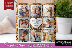 Animal Print Photo Tumbler PNG - Wild Animal Picture Tumbler Product Image 1