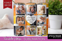 Halloween Photo Tumbler PNG - Brush Stroke Picture Tumbler Product Image 1