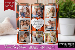 Halloween Photo Tumbler PNG - Brush Stroke Picture Tumbler Product Image 1