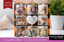 Halloween Photo Tumbler PNG - Brush Stroke Picture Tumbler Product Image 1