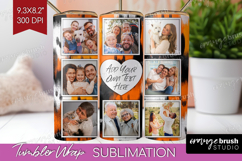 Halloween Photo Tumbler PNG - Brush Stroke Picture Tumbler Product Image 1