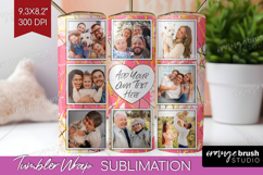 Brush Stroke Photo Tumbler PNG - Abstract Texture Picture Product Image 1