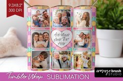 Groovy Photo Tumbler PNG - Flowers Picture Tumbler Wrap Product Image 1