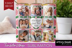 Groovy Photo Tumbler PNG - Flowers Picture Tumbler Wrap Product Image 1