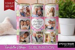 Groovy Photo Tumbler PNG - Flowers Picture Tumbler Wrap Product Image 1