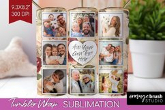 Flowers Photo Tumbler PNG - Floral Picture Tumbler Wrap Product Image 1