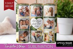 Flowers Photo Tumbler PNG - Floral Picture Tumbler Wrap Product Image 1