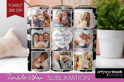 Flowers Photo Tumbler PNG - Floral Picture Tumbler Wrap Product Image 1
