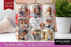 Flowers Photo Tumbler PNG - Floral Picture Tumbler Wrap Product Image 1