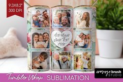 Flowers Photo Tumbler PNG - Floral Picture Tumbler Wrap Product Image 1
