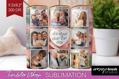 Flowers Photo Tumbler PNG - Floral Picture Tumbler Wrap Product Image 1