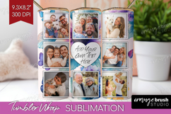 Floral Photo Tumbler PNG - Sping Flowers Picture Tumbler Product Image 1