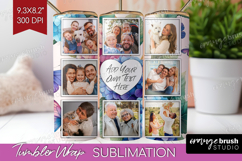 Floral Photo Tumbler PNG - Sping Flowers Picture Tumbler Product Image 1