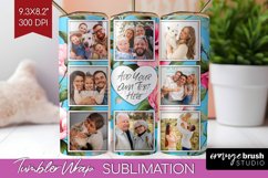 Spring Photo Tumbler PNG - Flowers Picture Tumbler Wrap Product Image 1