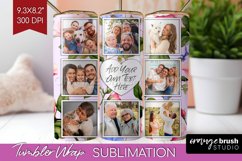 Spring Photo Tumbler PNG - Flowers Picture Tumbler Wrap Product Image 1