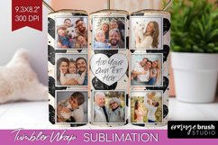 Valentines Day Photo Tumbler PNG - Heart Picture Tumbler Product Image 1