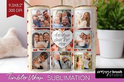 Valentines Day Photo Tumbler PNG - Heart Picture Tumbler Product Image 1