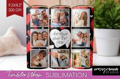 Valentines Day Photo Tumbler PNG - Heart Picture Tumbler Product Image 1