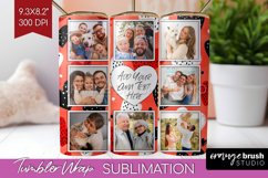 Valentines Day Photo Tumbler PNG - Heart Picture Tumbler Product Image 1