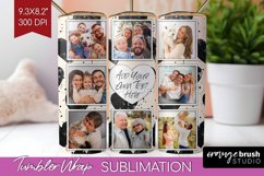 Valentines Day Photo Tumbler PNG - Heart Picture Tumbler Product Image 1