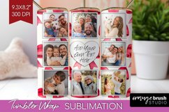 Valentines Day Photo Tumbler PNG - Heart Picture Tumbler Product Image 1