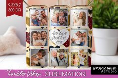 Valentines Day Photo Tumbler PNG - Heart Picture Tumbler Product Image 1