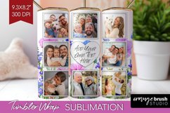 Wildflowers Photo Tumbler PNG - Floral Picture Tumbler Wrap Product Image 1