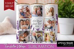 Wildflowers Photo Tumbler PNG - Floral Picture Tumbler Wrap Product Image 1