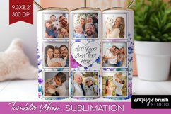 Wildflowers Photo Tumbler PNG - Floral Picture Tumbler Wrap Product Image 1